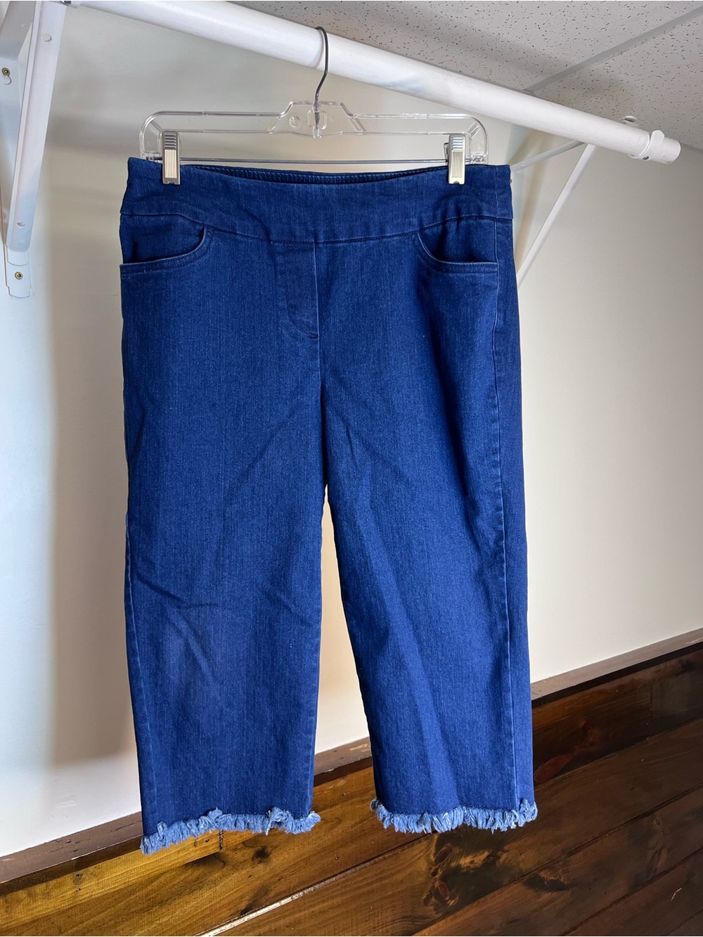 Alfred Dunner Blue Crop Jeans - 8P